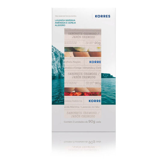 Kit Sabonetes Am&ecirc;ndoa e Cereja Korres